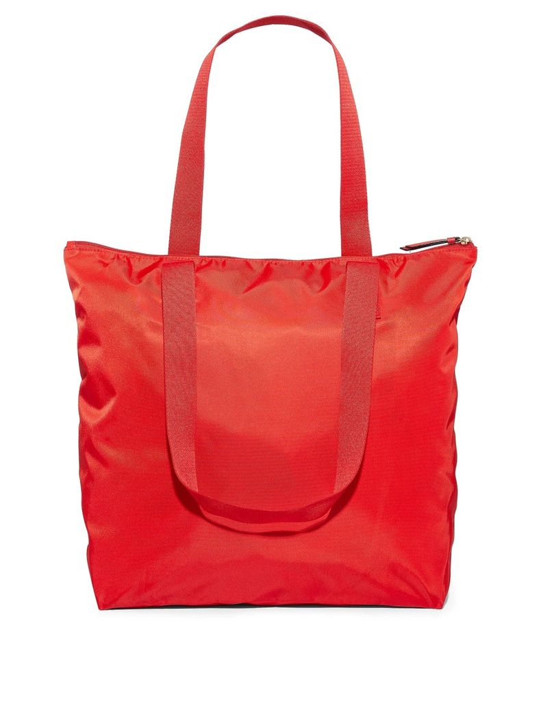 Красная пляжна сумка Victoria’s Secret Stripe Tote