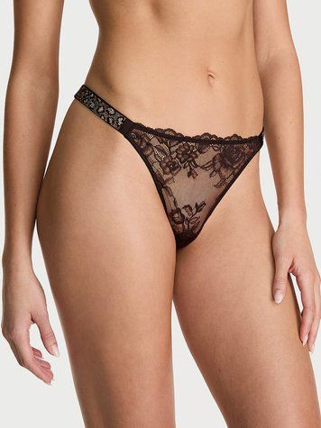 Трусики-стрінги Shine Strap Lace Thong Panty