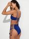 Роздільний купальник Beaded Lace-Up Bandeau Bikini Victoria's Secret, синій, S, S
