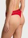 Червоні трусики-стрінги Logo Cotton Thong Panty Victoria&rsquo;s Secret червоний