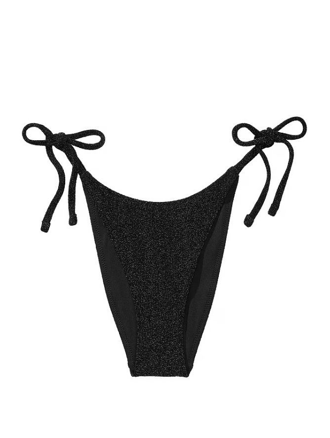 Черный раздельный купальник Victoria's Secret Mix-and-Match Twist, 34B, XS