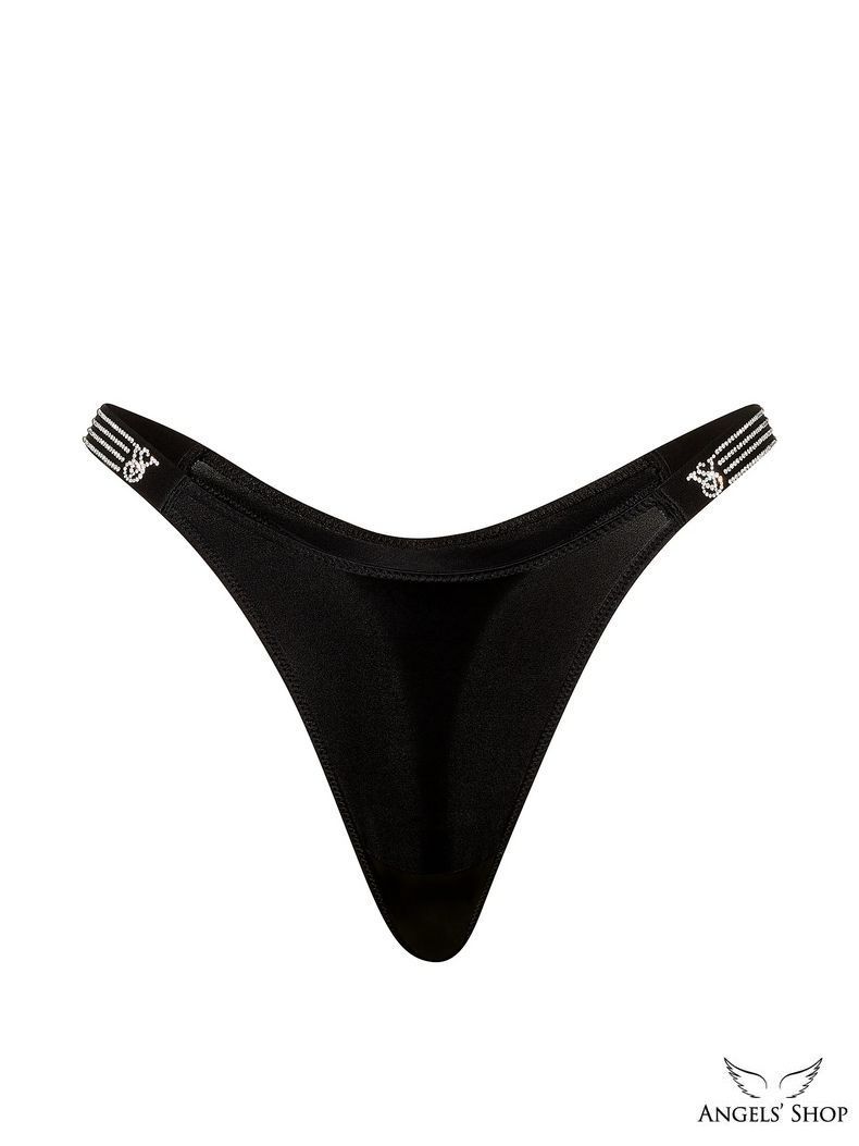 Трусики-стринги Ombr&eacute; Stripe Shine Strap Thong Panty
