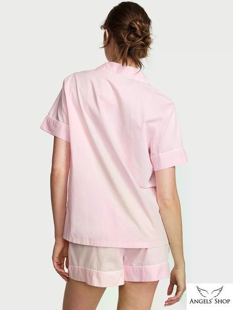 Піжама Heritage Cotton Short Pajama Set Victoria's Secret, L
