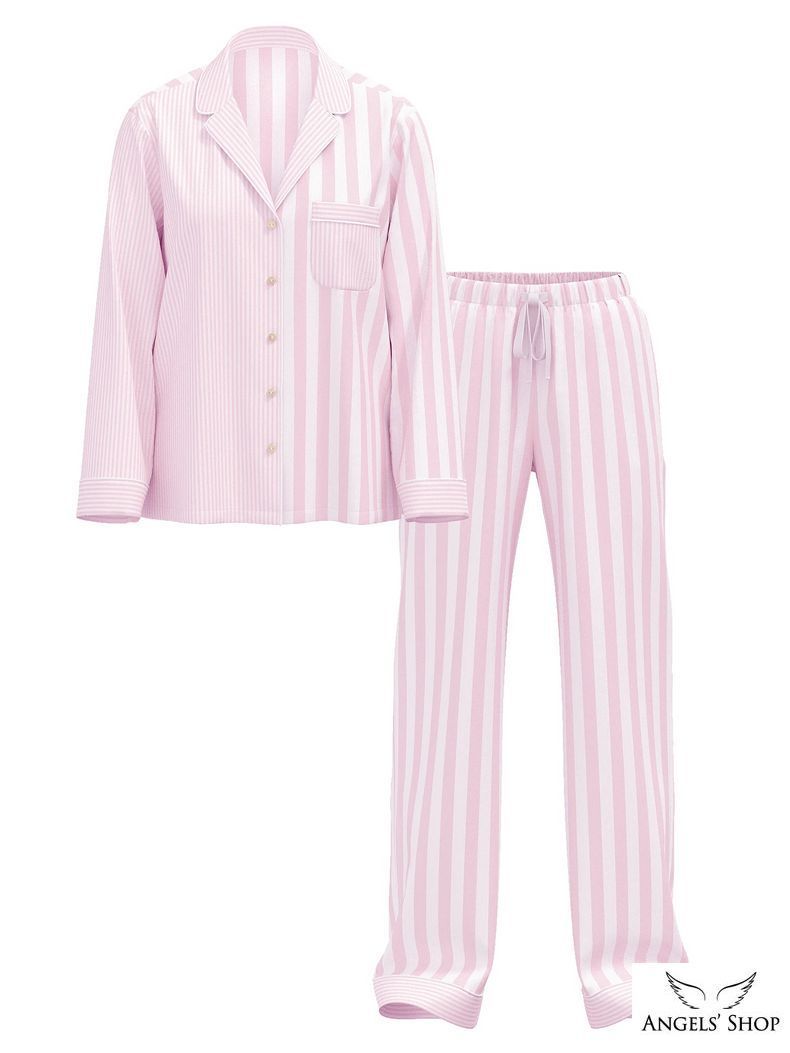Піжама Heritage Cotton Long Pajama Set Victoria's Secret