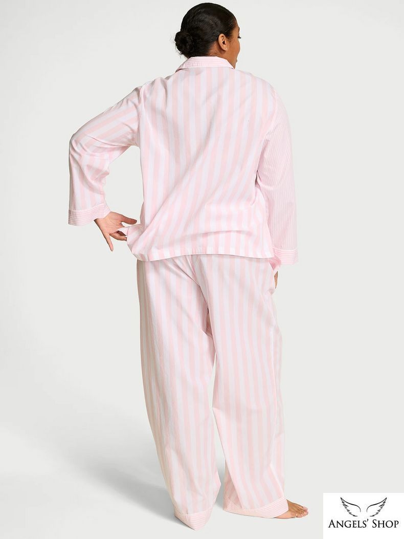 Піжама Heritage Cotton Long Pajama Set Victoria's Secret