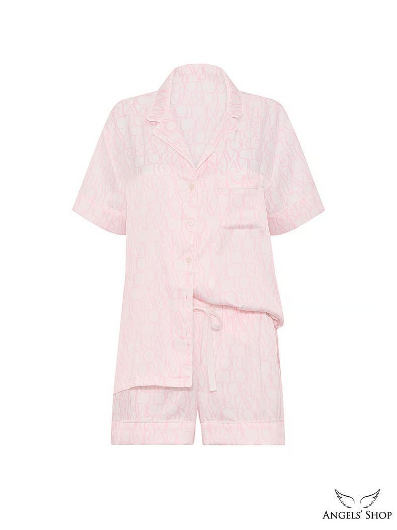 Сатинова піжама Signature Satin Short Pajama Set