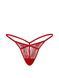 Трусики-стринги Rose Lace Strappy Cut-Out V-String Panty, M