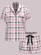 Пижама Flannel Short Pajama Set