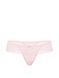 Трусики-стрінги Tease Satin Lace-Trim Skirted Thong Panty в смужку