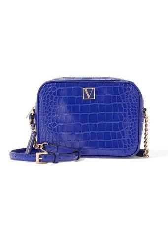 Синяя сумка Victoria&rsquo;s Secret The Victoria Medium Shoulder Bag