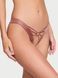 Трусики Strappy Hardware Crotchless Thong Panty рожевий