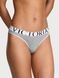 Трусики-стринги Victoria&rsquo;s Secret Exploded Logo Cotton Thong