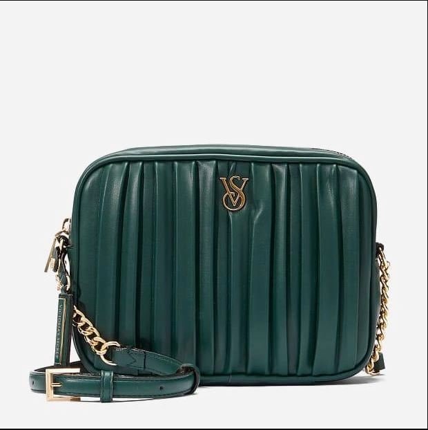 Зеленая сумка Victoria’s Secret The Victoria Medium Shoulder Bag купить в Киеве Angels Shop