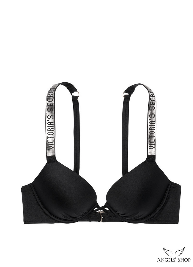 КУПАЛЬНИК З ПОДВІЙНИМ ПУШ-АП ЗІ СТРАЗАМИ SHINE BALI BOMBSHELL VICTORIA'S SECRET, 32B, XS
