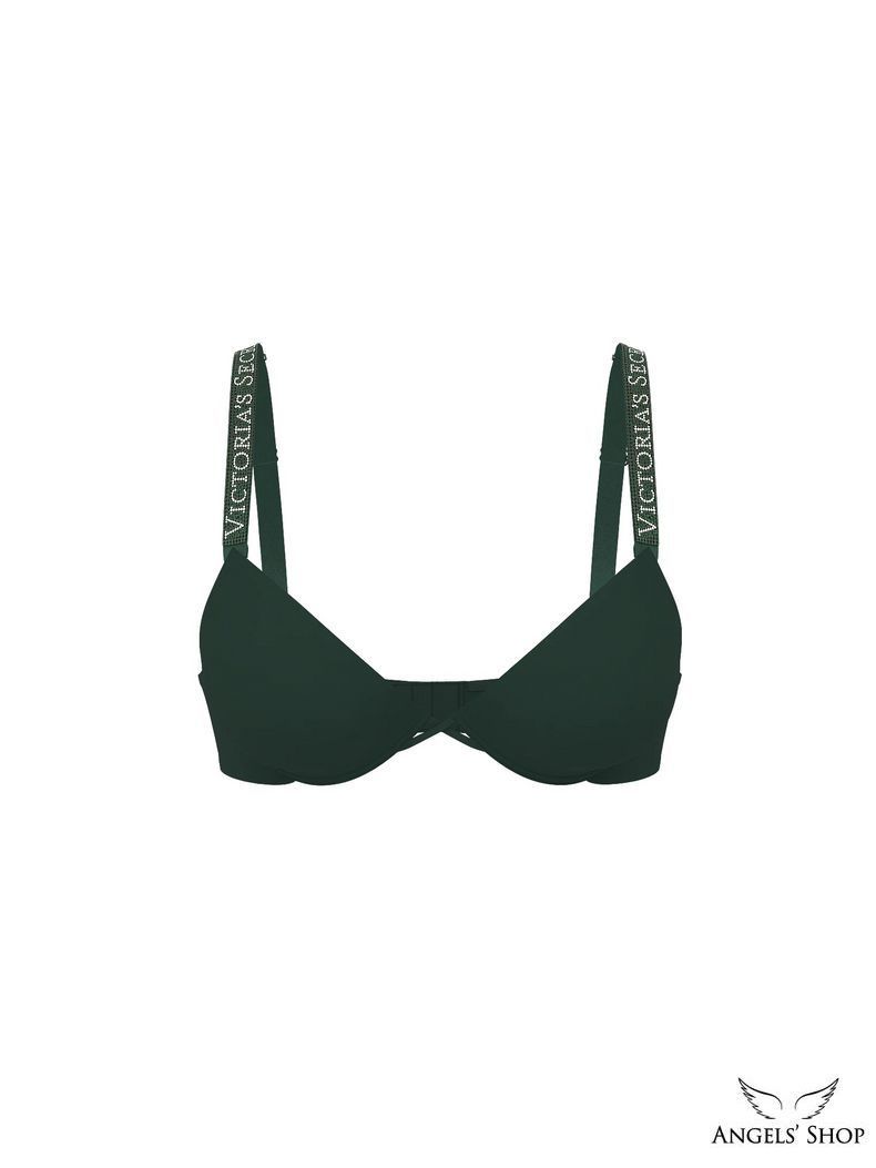 Бюстгальтер Logo Shine Strap Push-Up Bra Victoria&rsquo;s Secret