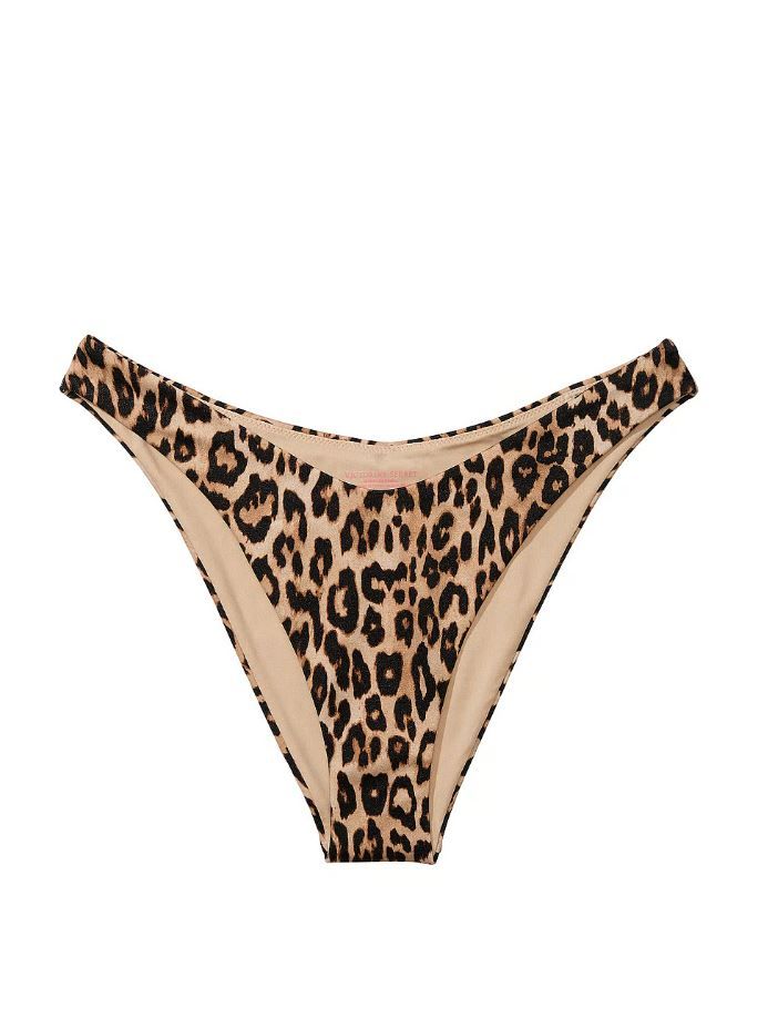 Леопардовый раздельный купальник Victoria's Secret Mix-and-Match Twist, 34B, XS