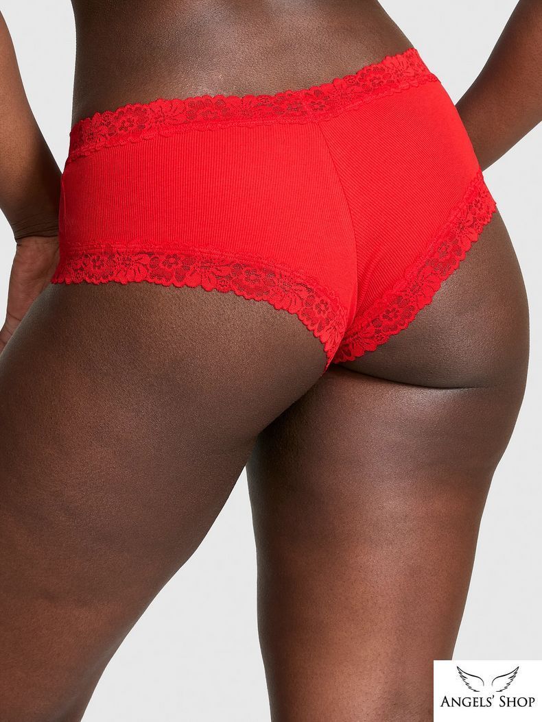 Трусики-чіки Lace-Trim Cheeky Panty