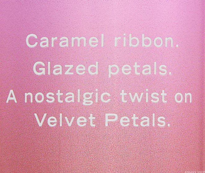 Парфумований міст для тіла Velvet Pelats CANDIED від Victoria's Secret