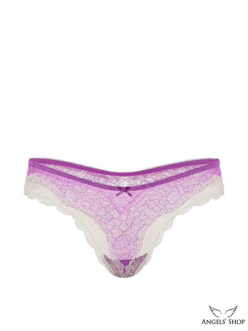 Комплект білизни Tease Lace Unlined Demi Bra & Tease Lace High-Leg Thong Panty
