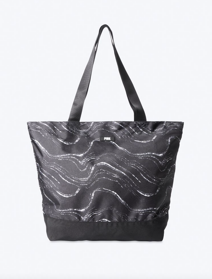 Чорна пляжна сумка Victoria’s Secret Weekender Tote