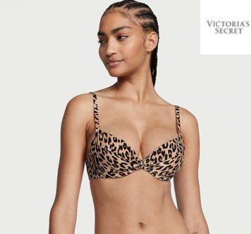 Леопардовий роздільний купальник Victoria's Secret Mix-and-Match Twist, 34B, S