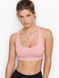 Рожевий спортивний топ Victoria’s Secret Incredible Essential Strappy Back Heathered Bra, S