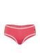 Рожеві трусики-чіки Cotton Lace-Waist Cheeky Panty рожевий