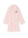 Рожевий плюшевий халат Victoria's Secret Short Cozy Robe, XS\S