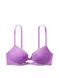 Фіолетовий бюстгальтер зі стразами з пуш-ап Victoria's Secret Shine Cradle Lace Push-Up Bra, 32A