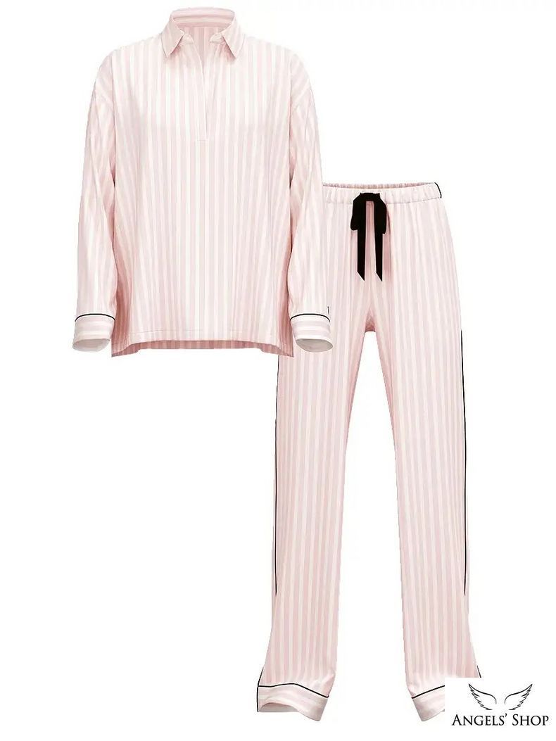 Піжама Popover Flannel Long PJ Set Victoria's Secret