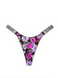 Жіночі трусики зі стразами Victoria's Secret Bombshell Shine Strap Thong Panty, XS