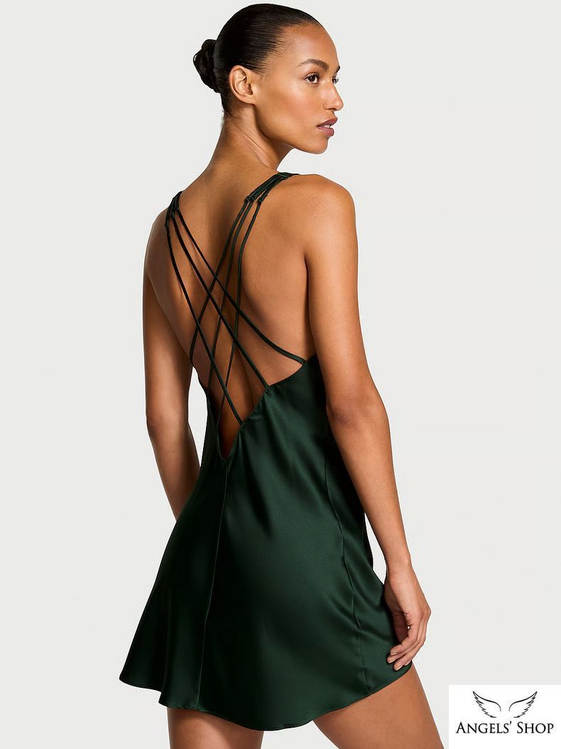 Пеньюар Shine Strap Satin Slip