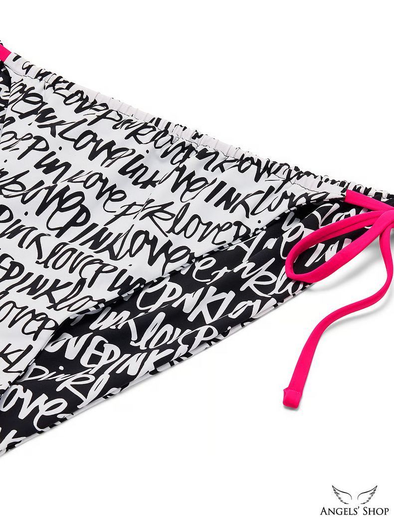 Раздельный двусторонний купальник Reversible Triangle String Bikini Top