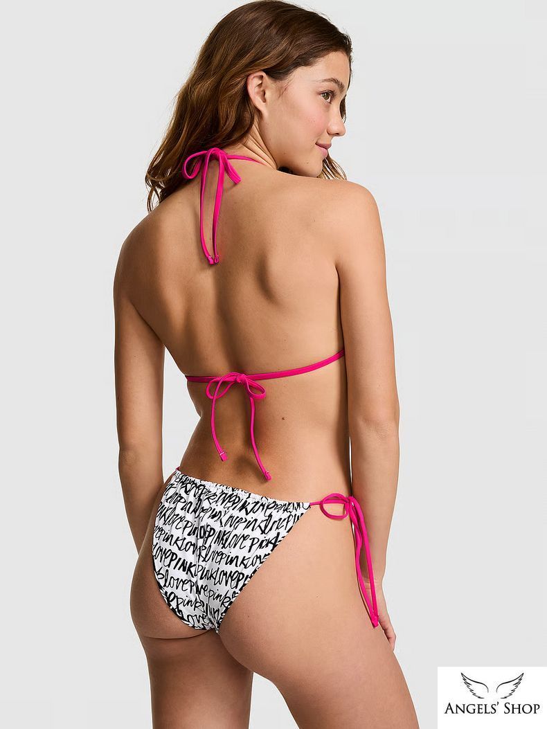 Раздельный двусторонний купальник Reversible Triangle String Bikini Top