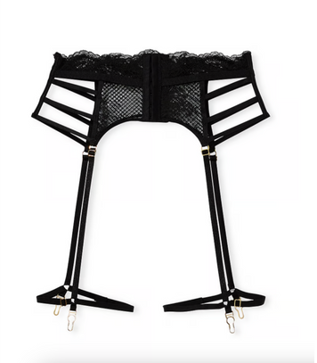 Пояс для панчіх Fishnet Lace Garter Belt Victoria's Secret