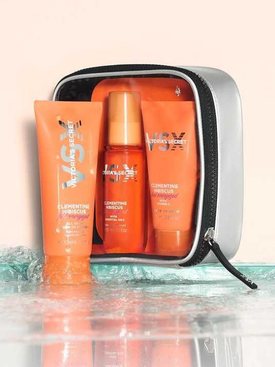 Набір 3-Piece Clementine Hibiscus Feel Energized Travel Set