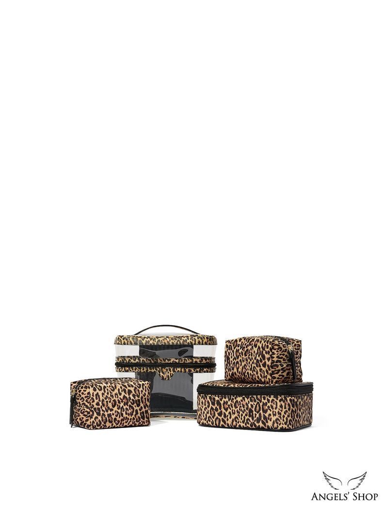 Набір з 4 косметичок Makeup Bag Victoria's Secret