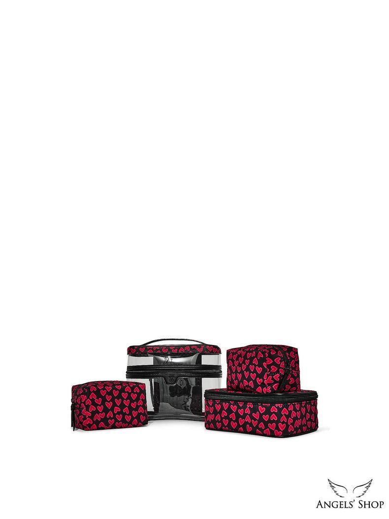 Набір з 4 косметичок Makeup Bag Victoria's Secret