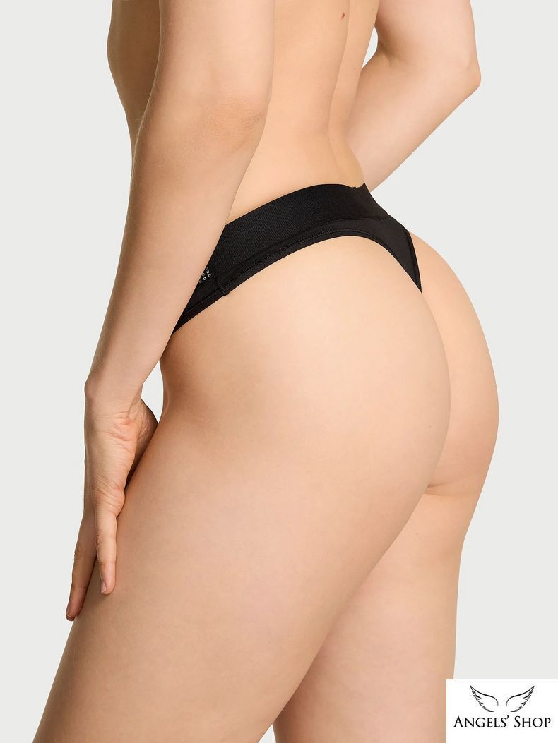 Трусики-стрінги Shine-Waist Cotton Thong Panty