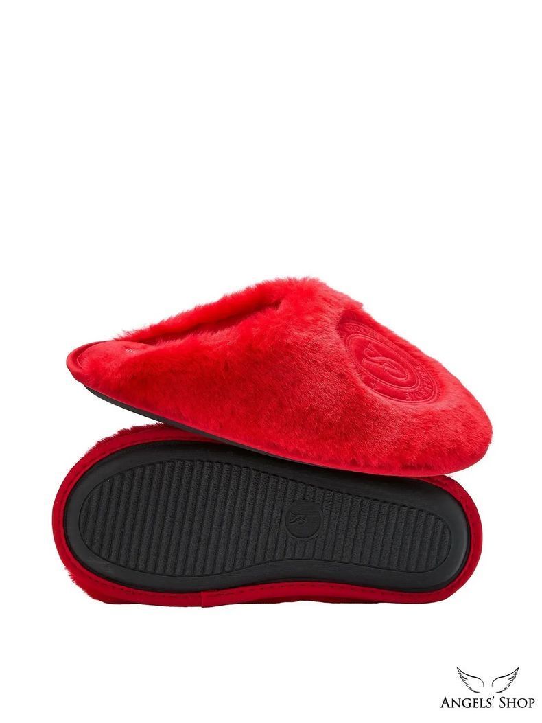 Уютные тапочки Victoria's Secret Closed-Toe Faux Fur Slippers