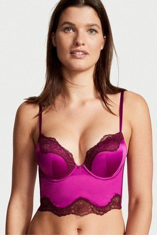 Бюстье с двойным пуш-апом Victoria's Secret Push-Up Corset Top, 36D