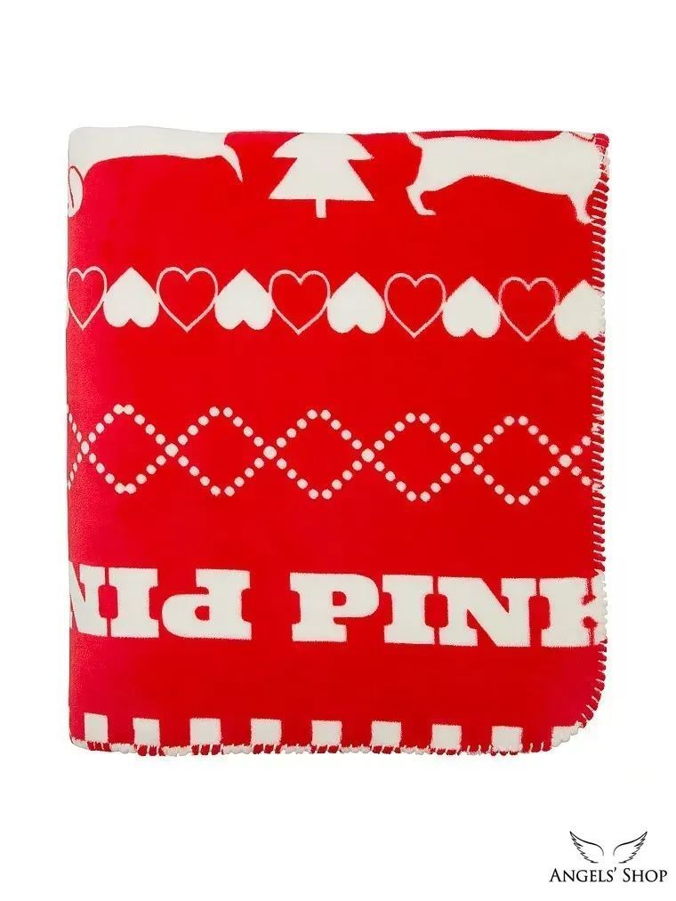 Плед Cozy-Plush Blanket PINK Victoria's Secret