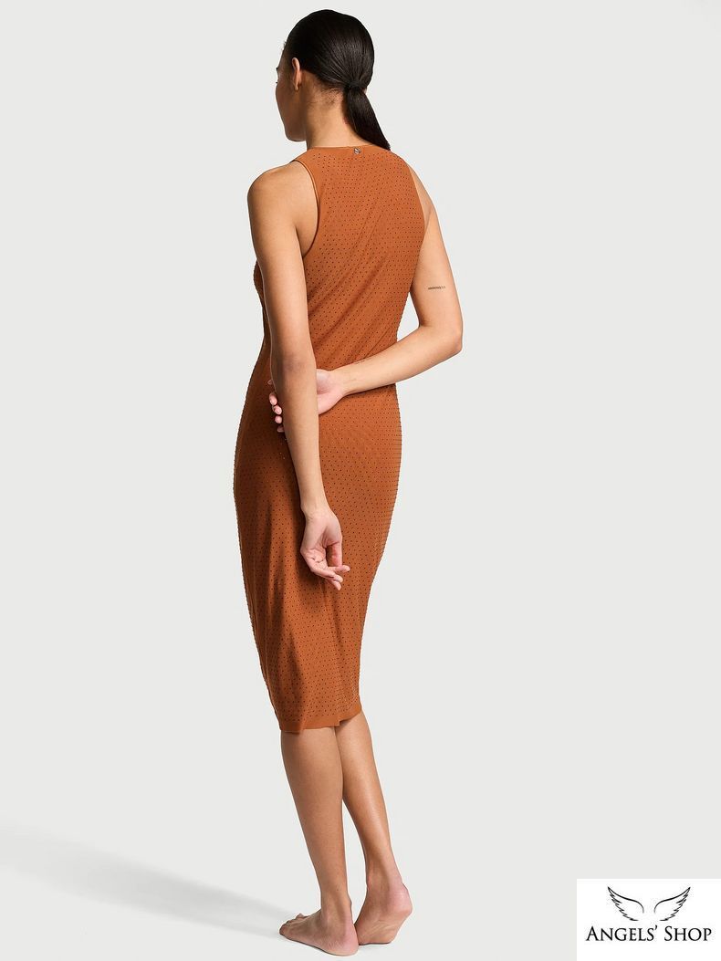 Платье Beachwear Mesh Diamant&eacute; Midi Dress Victoria's Secret