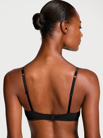 Черный деми-бюстгальтер Sheer Shine - Victoria&rsquo;s Secret, 34DD