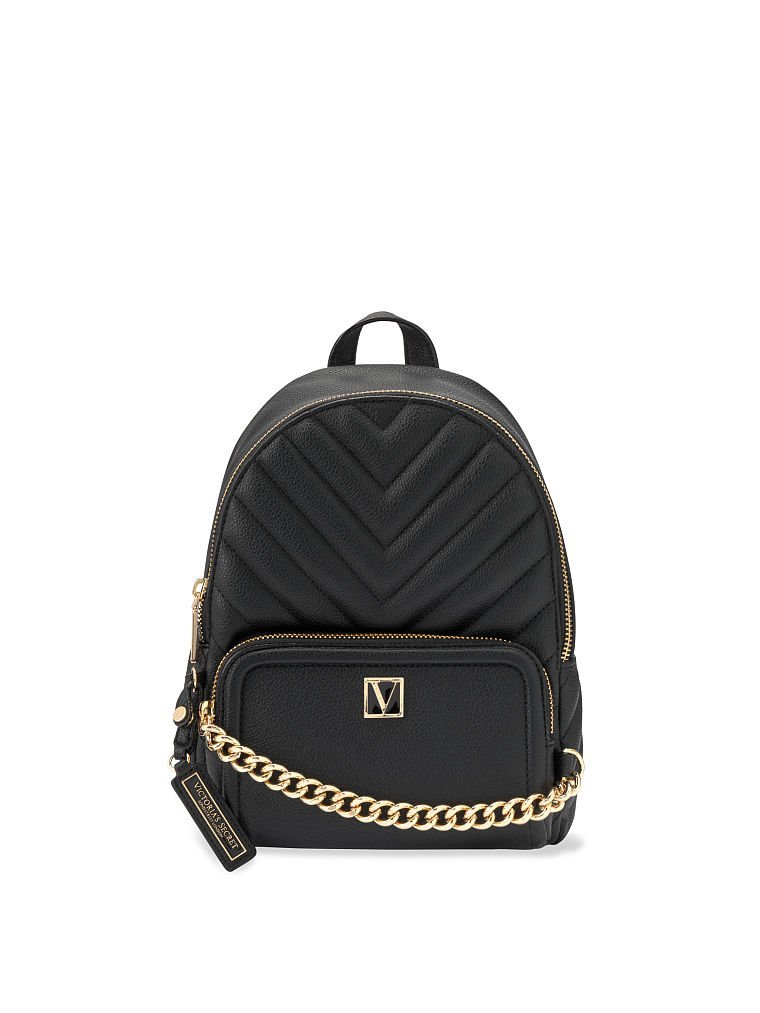 Чорний рюкзак Victoria’s Secret The Victoria Small Backpack