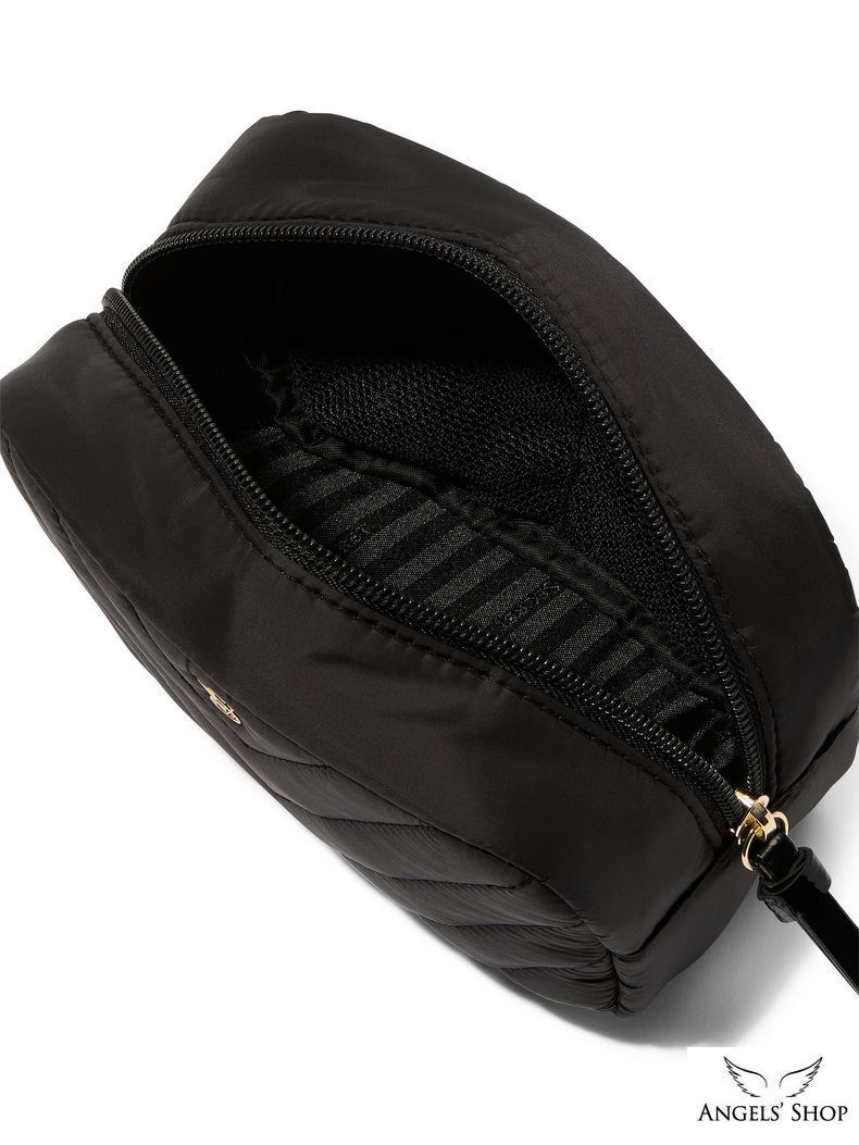 Черная косметичка Travel Makeup Bag Victoria's Secret черный