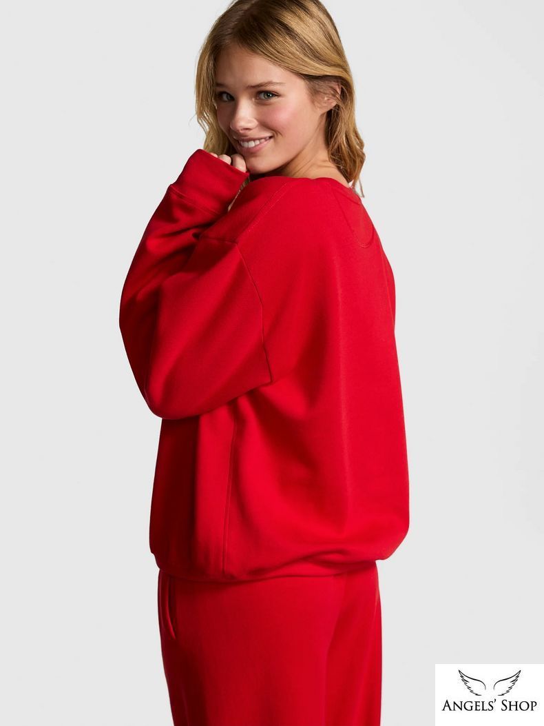 Спортивний костюм Ivy Fleece Classic Crew PINK Victoria's Secret