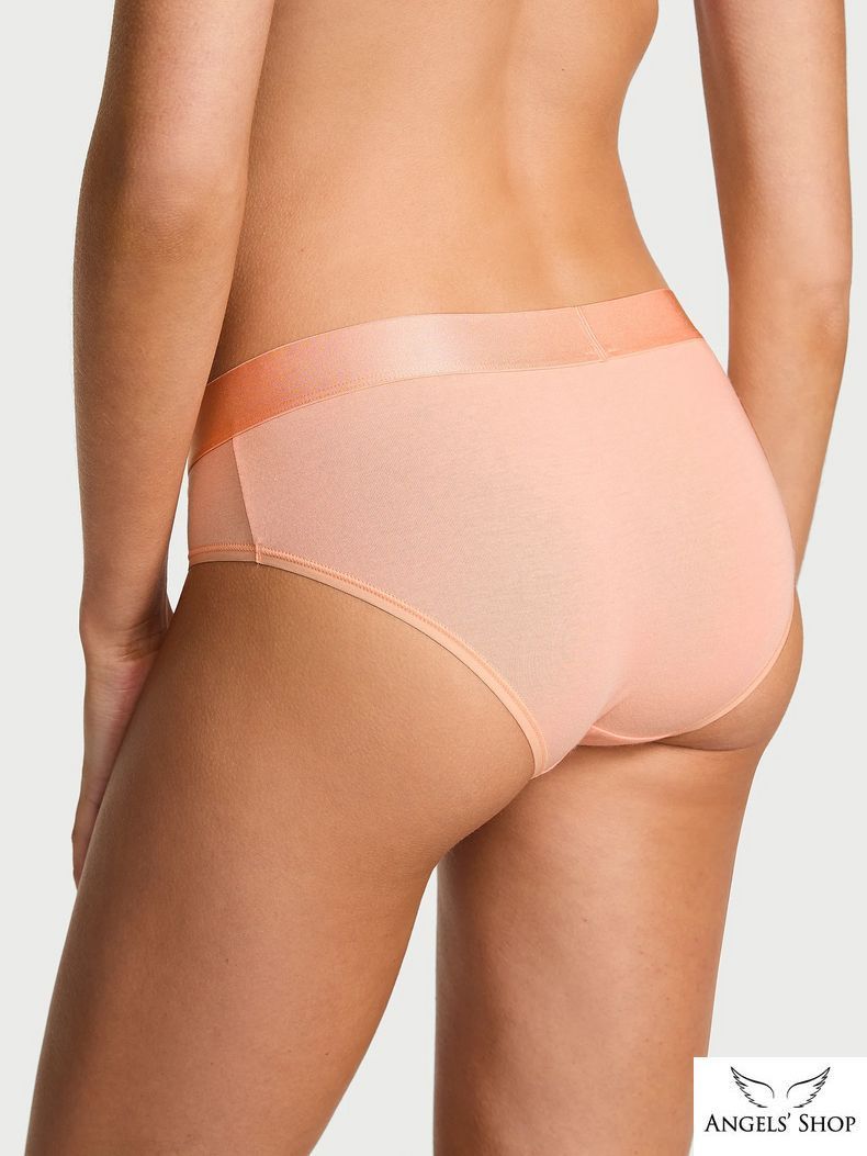 Трусики-сліпи Logo Cotton Heart Shine Patch Hiphugger Panty Victoria's Secret