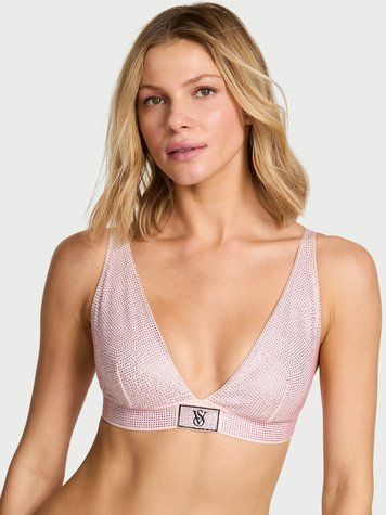 Бюстгальтер Shine Cotton Wireless Plunge Bralette