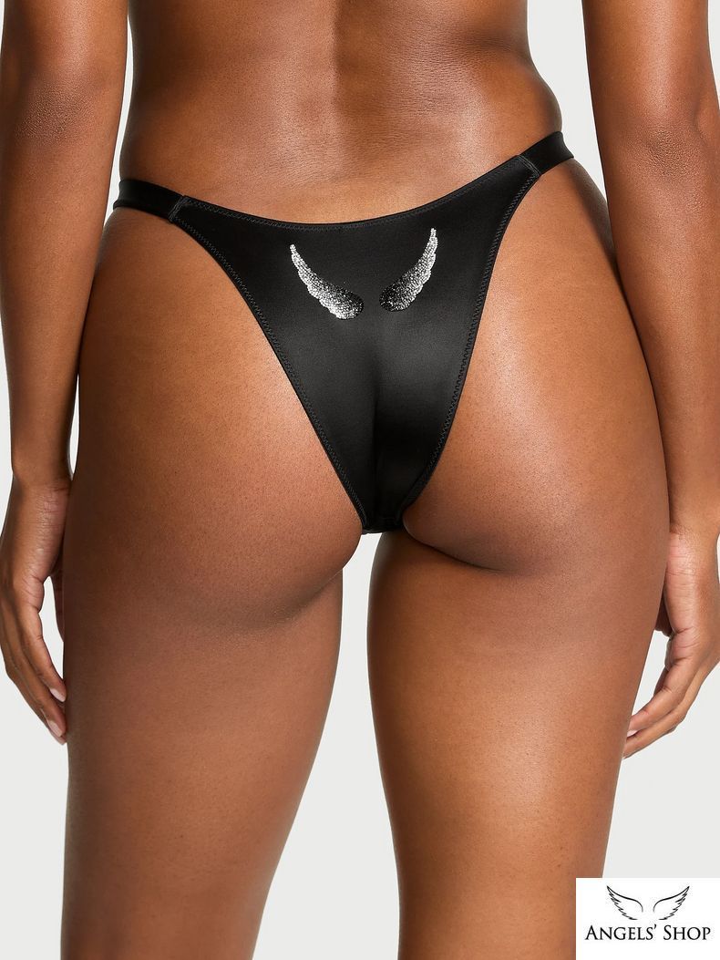 Трусики-бразиліани Angel Shine Strap Brazilian Panty